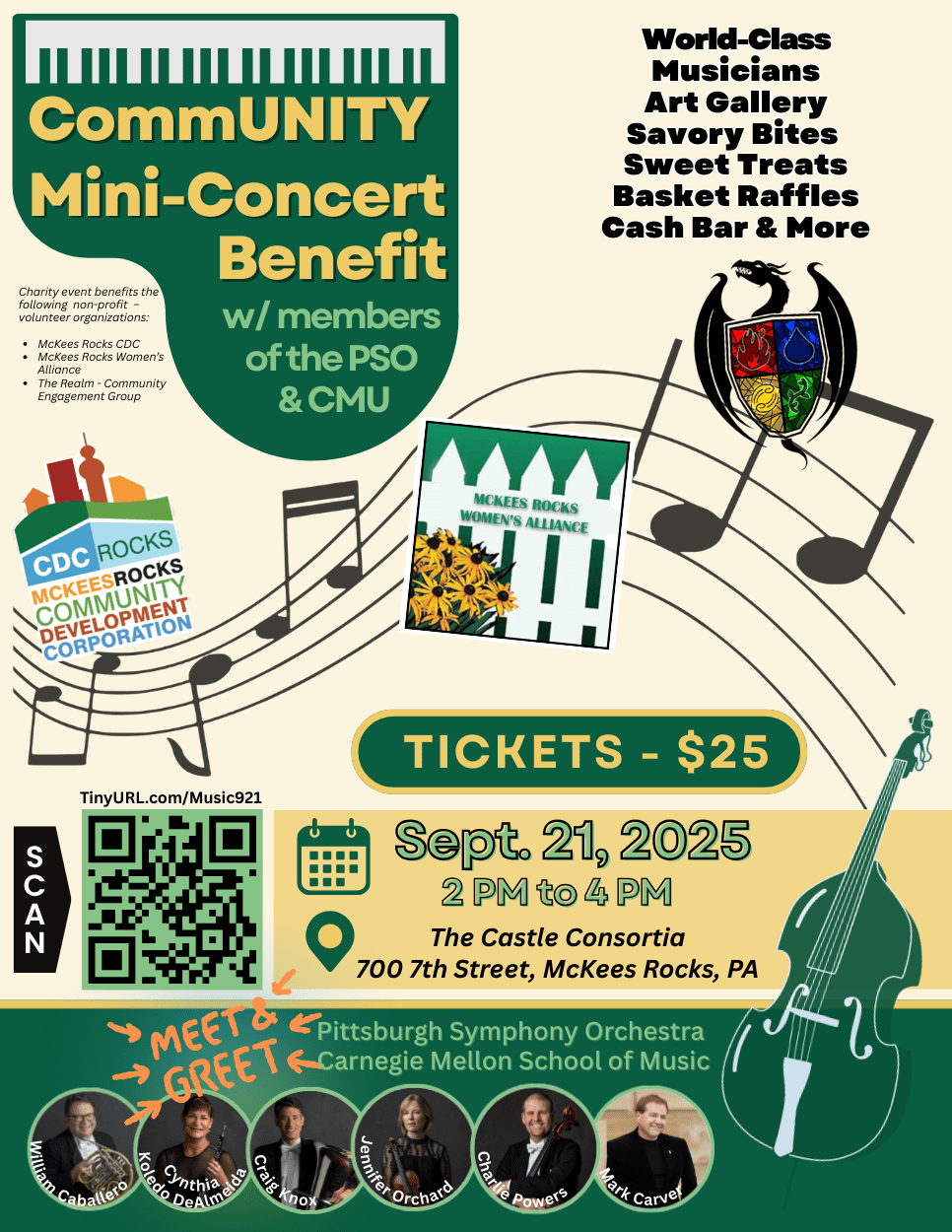 PSO to perform Commitment to CommUNITY Benefit Concert in McKees Rocks