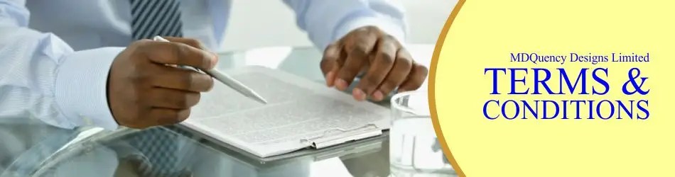 MDQuency Designs Limited Terms & Conditions