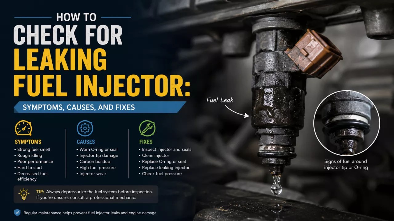 How To Check For Leaking Fuel Injector