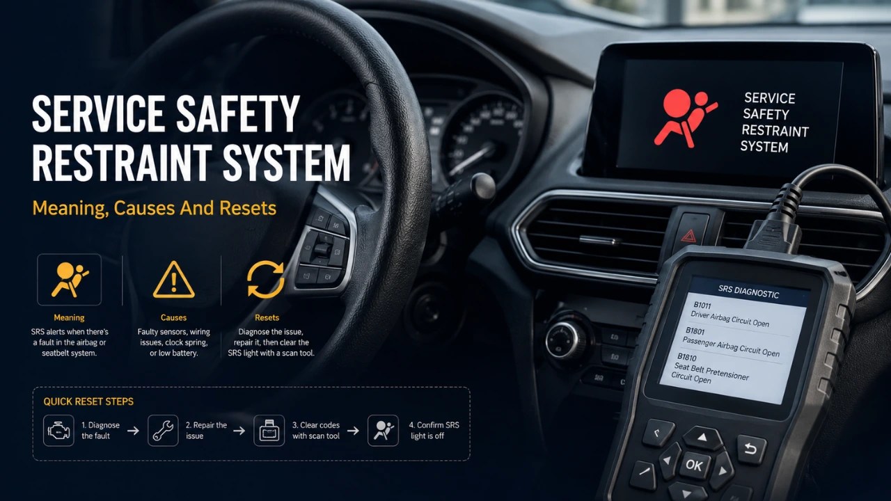Service Safety Restraint System