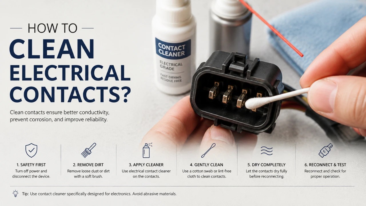 How To Clean Electrical Contacts