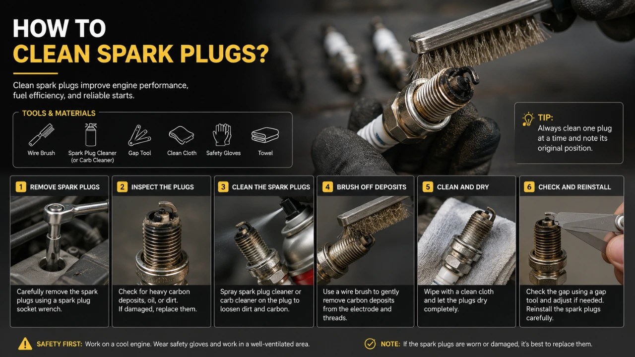 How To Clean Spark Plugs