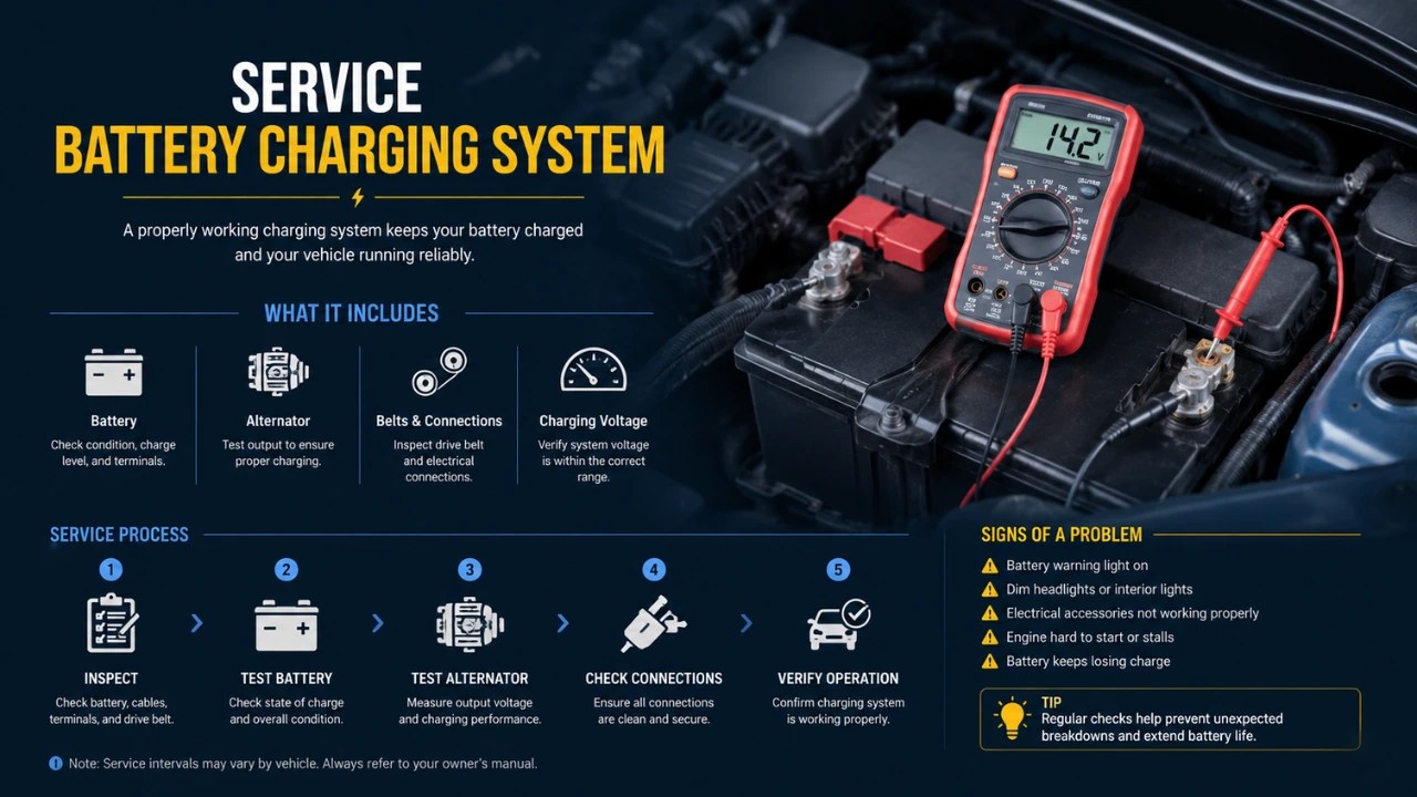 Service Battery Charging System