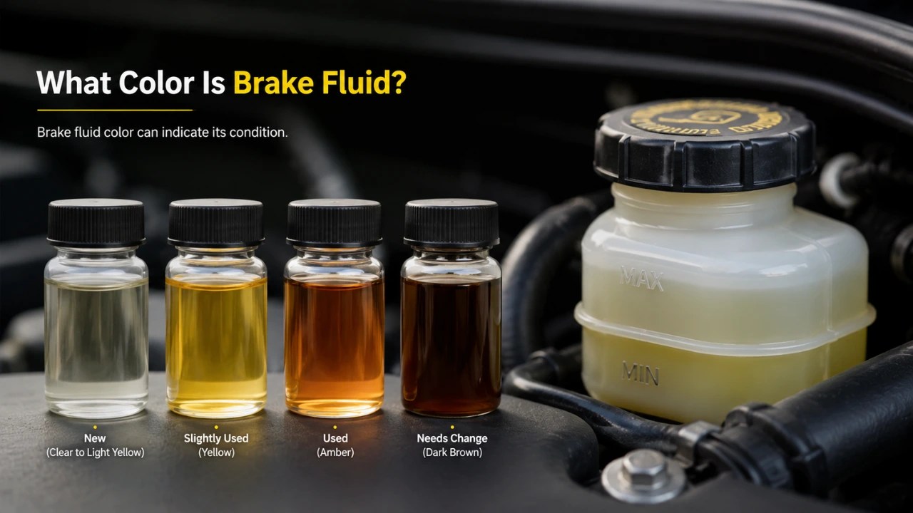 What Color Is Brake Fluid