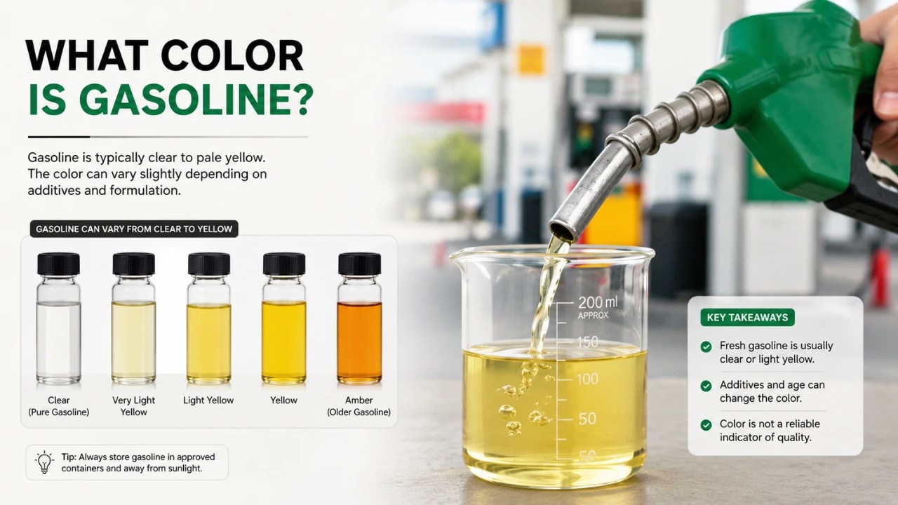 What Color Is Gasoline