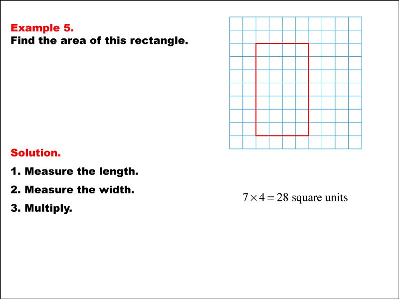 Math Example Area And Perimeter Rectangle Area With Tiles Example 2 - Download Modern Gradient Pattern | Retina