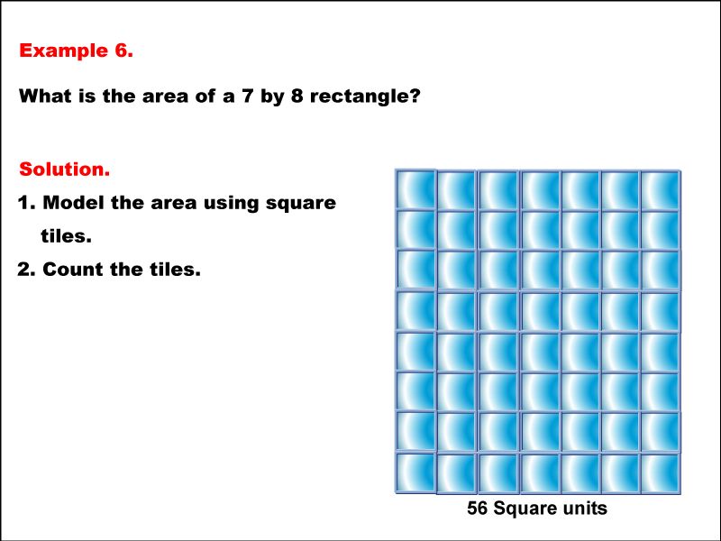Math Example Area And Perimeter Rectangle Area Example 6 Media4math - Premium Gradient Picture Gallery - Full HD