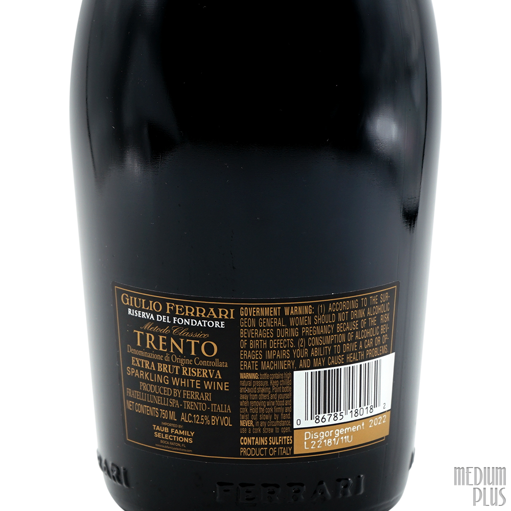 2010 Ferrari Trento DOC Extra Brut Giulio Ferrari Riserva Del