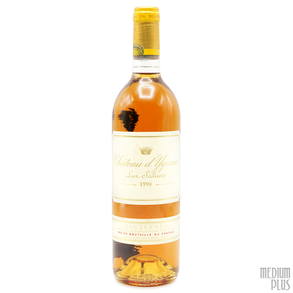 1990 Château d'Yquem Sauternes AOC [stained capsule] - Medium Plus