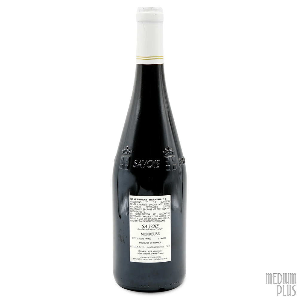 2019 Domaine Labbé Savoie Mondeuse - Medium Plus