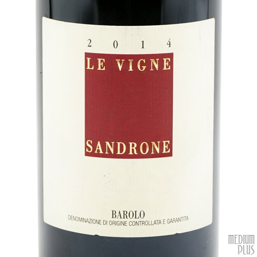 2014 Luciano Sandrone Barolo Le Vigne - Medium Plus
