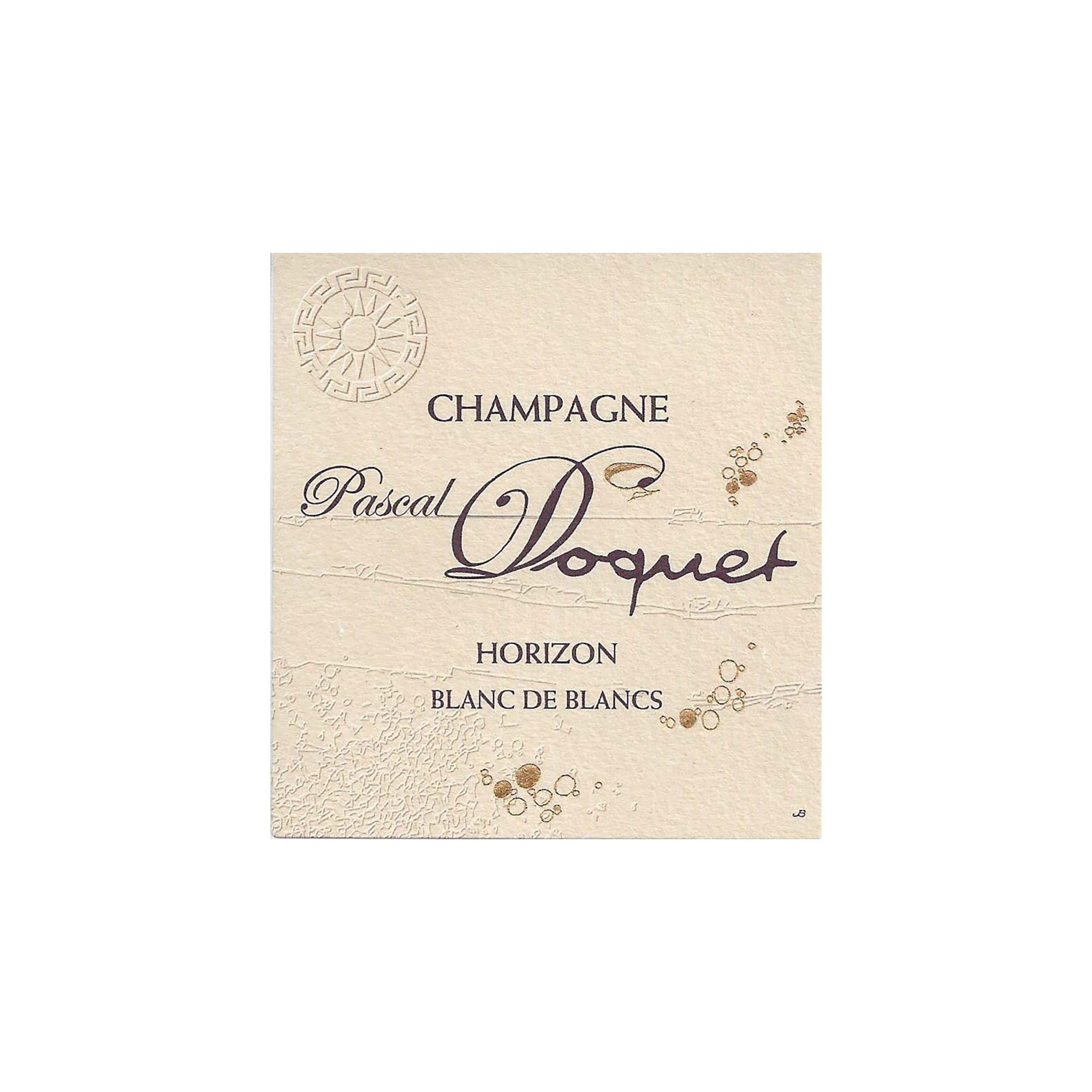 NV Pascal Doquet Champagne Brut Blanc de Blancs Horizon - Medium Plus