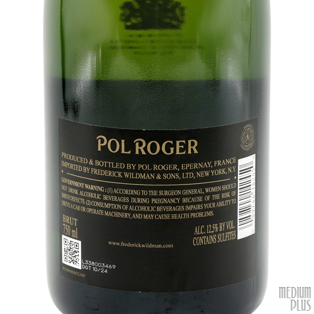 NV Pol Roger Champagne Brut Réserve - Medium Plus