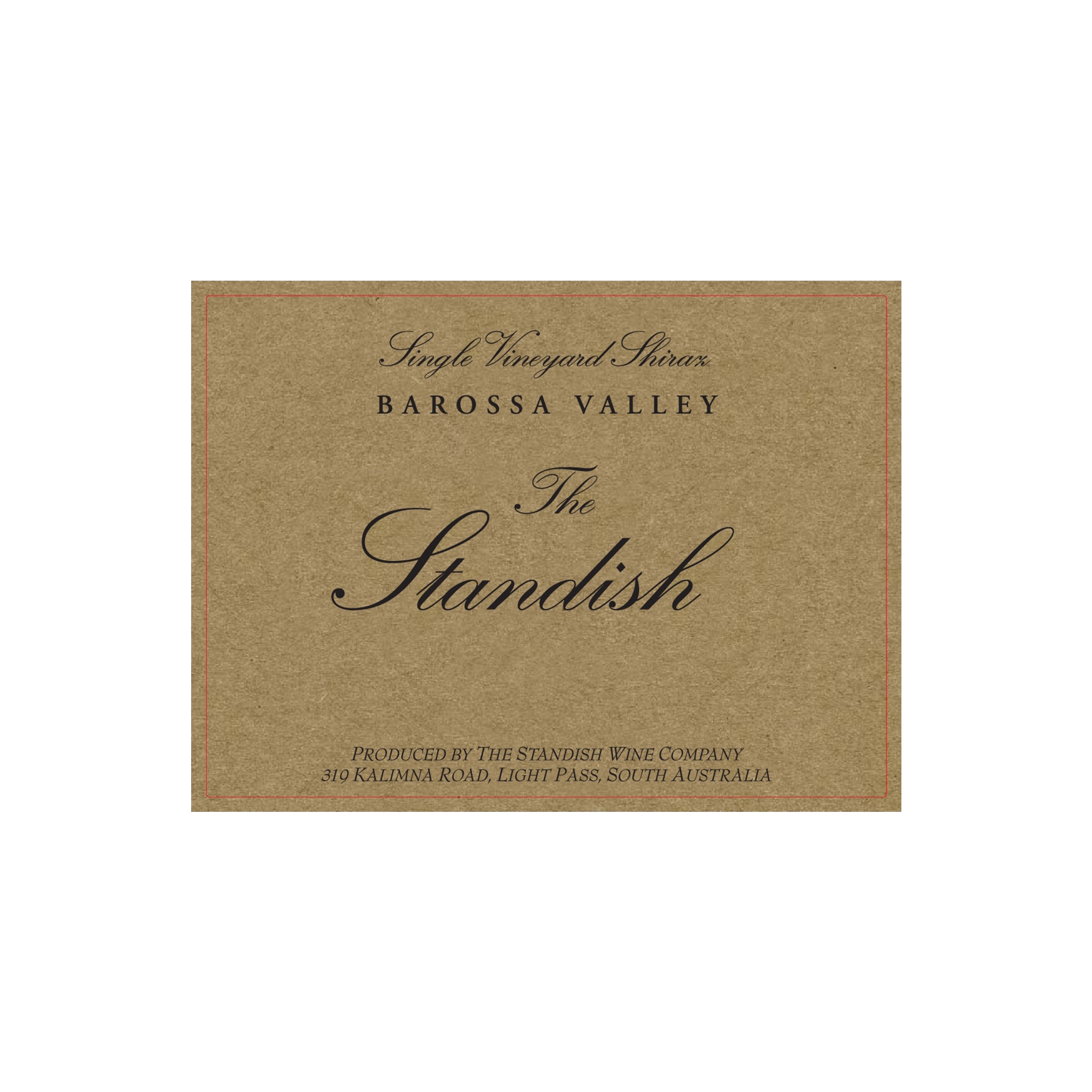 2021 Standish Barossa Valley Shiraz The Standish - Medium Plus