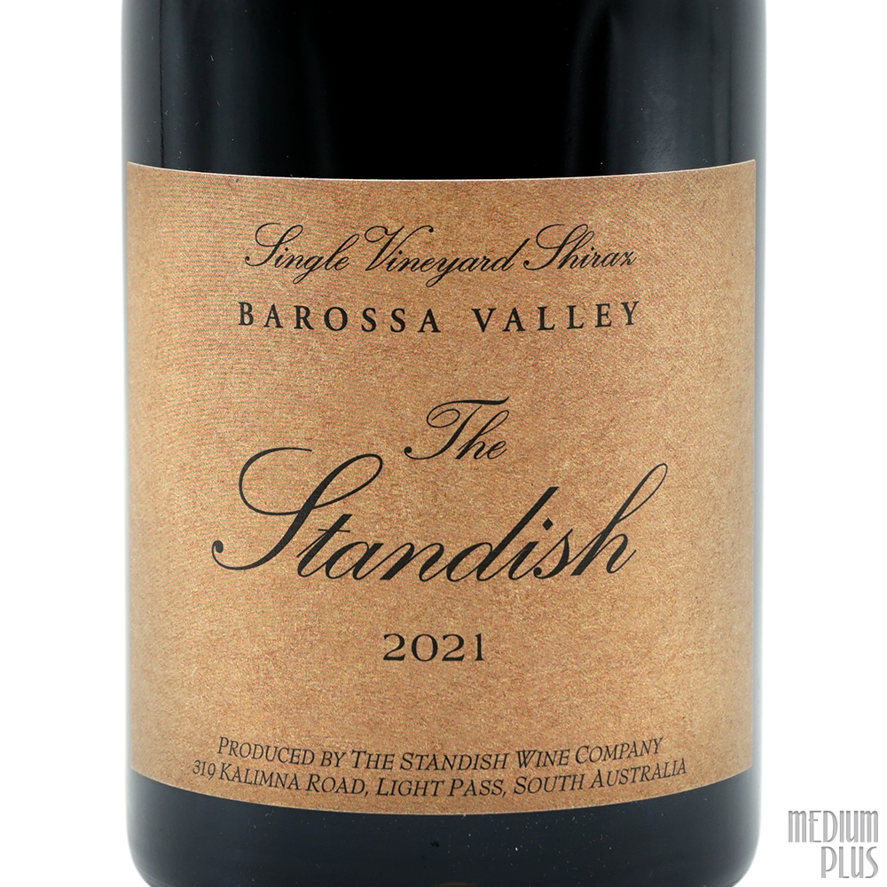 2021 Standish Barossa Valley Shiraz The Standish - Medium Plus