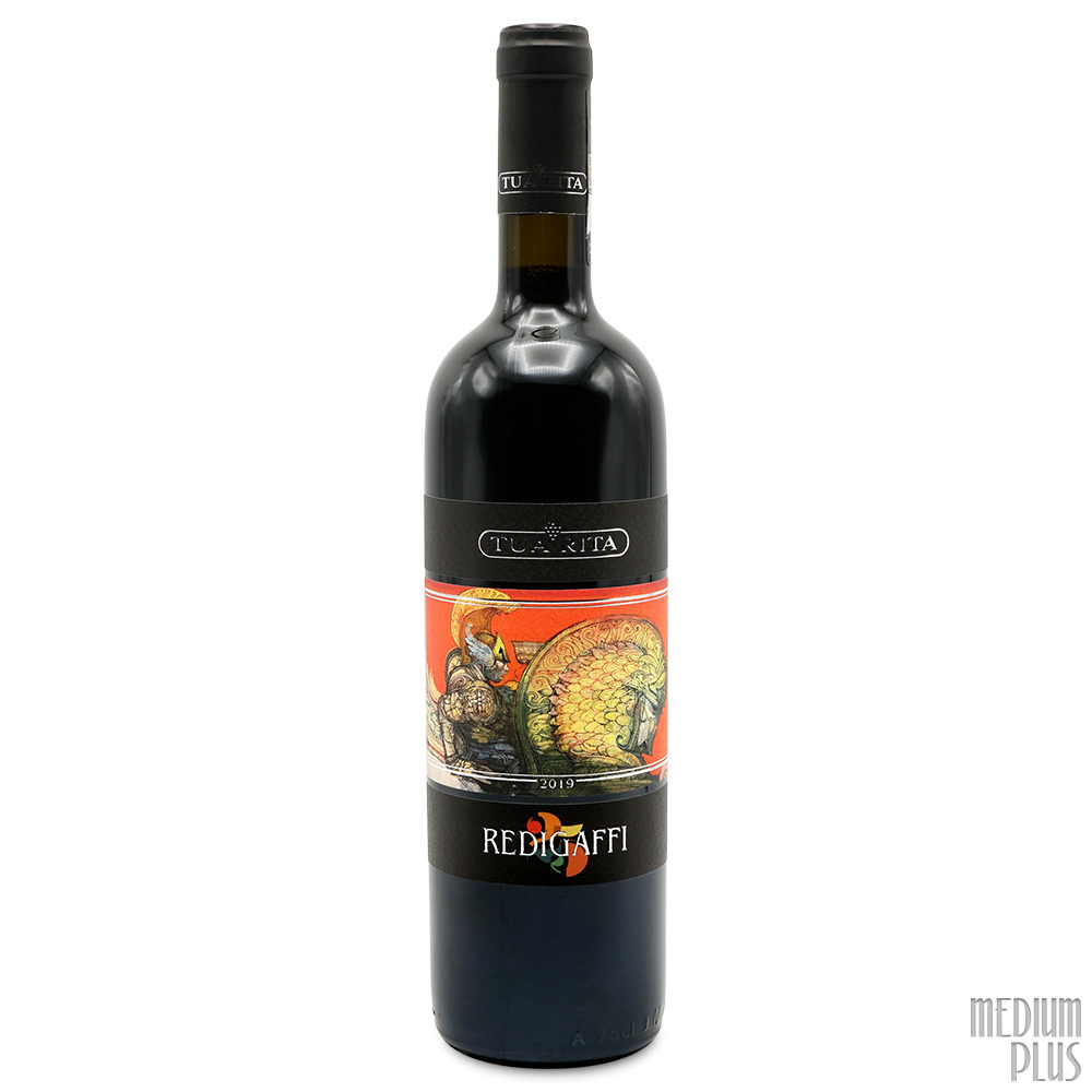 2019 Tua Rita Toscana IGT Redigaffi - Medium Plus