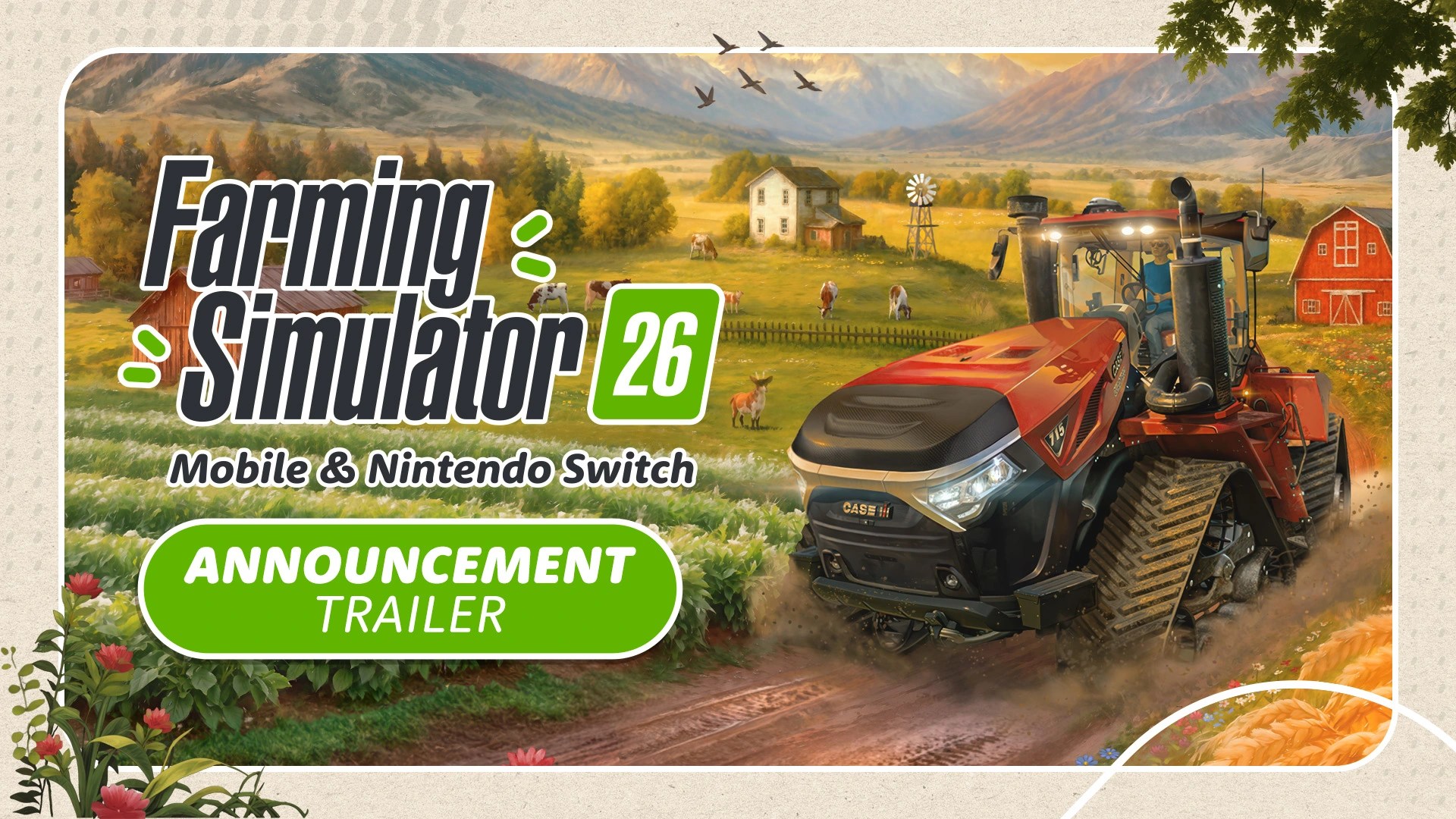 Farming Simulator 26 Nuove Sfide Agricole Arrivano Su Nintendo Switch Farming Simulator