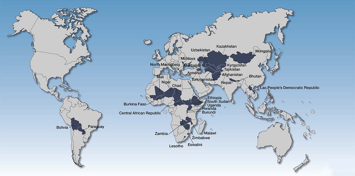 Highlight 8 2022 Addressing The Gap And Challenges Faced By Lldcs Map Large 0 