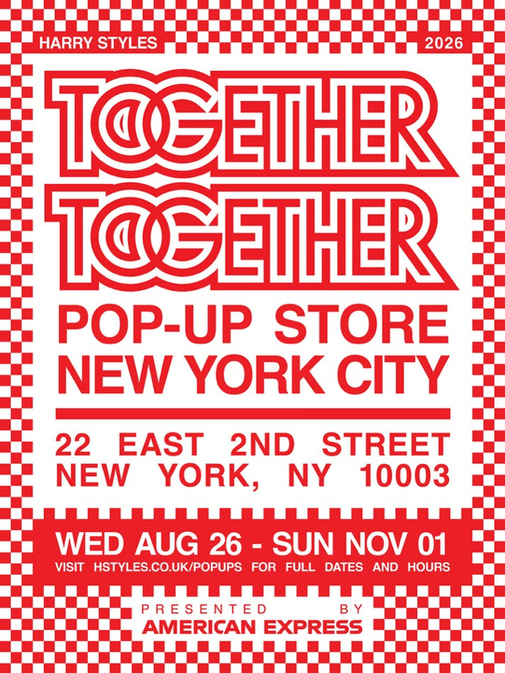 Harry Styles and American Express announce pop-up shop in New York