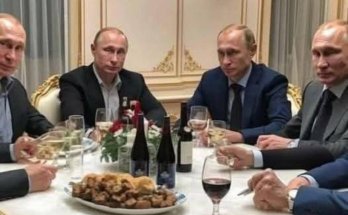 Several Putin doubles
