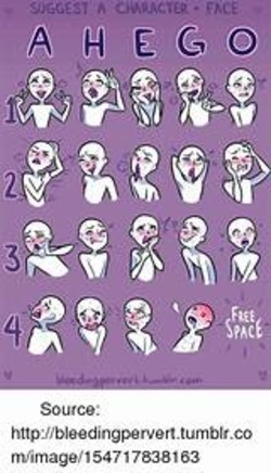 pic Draw A Face Meme ahegao face drawing memes