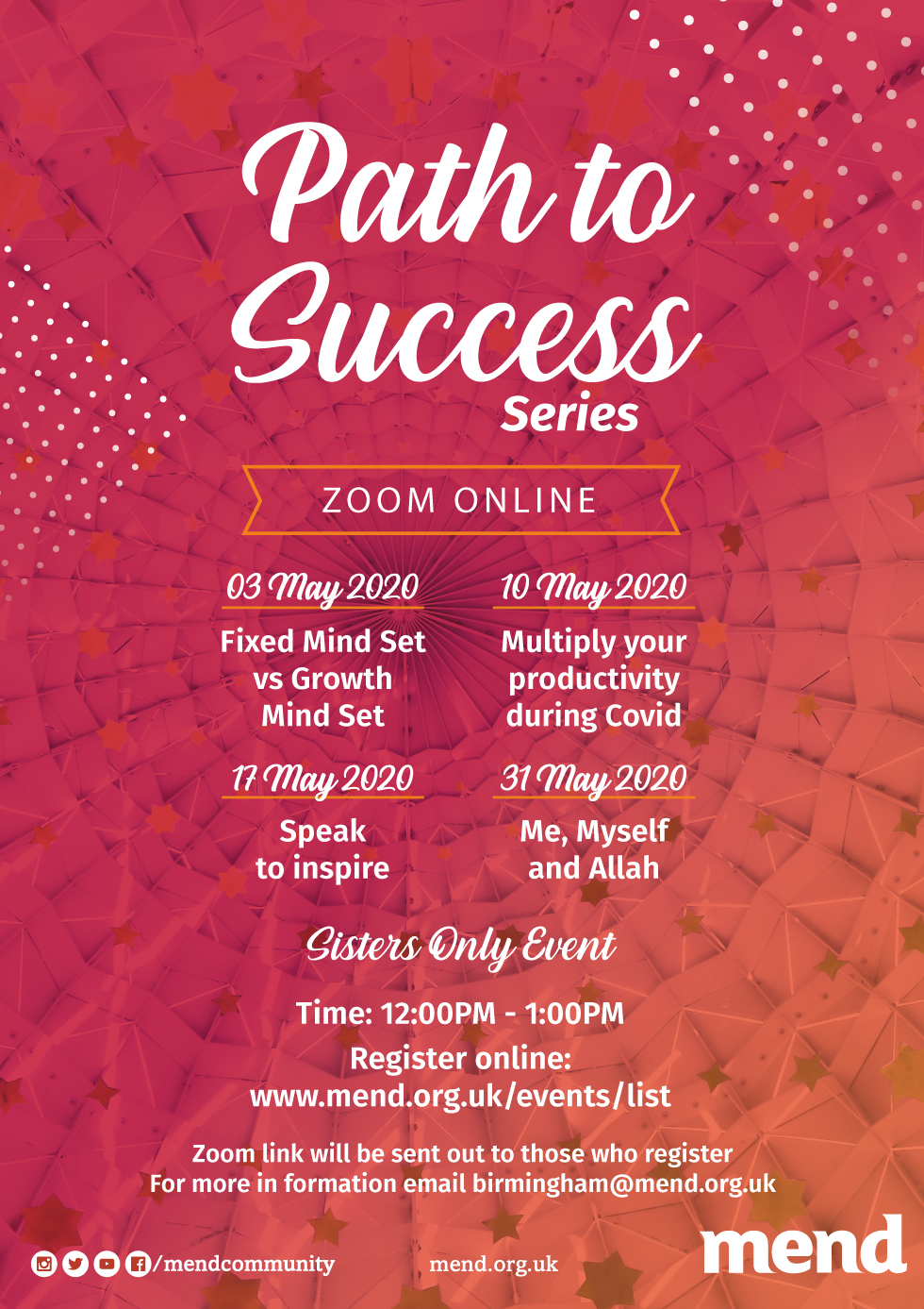 Path to Success Series:  Multiply your productivity during Covid