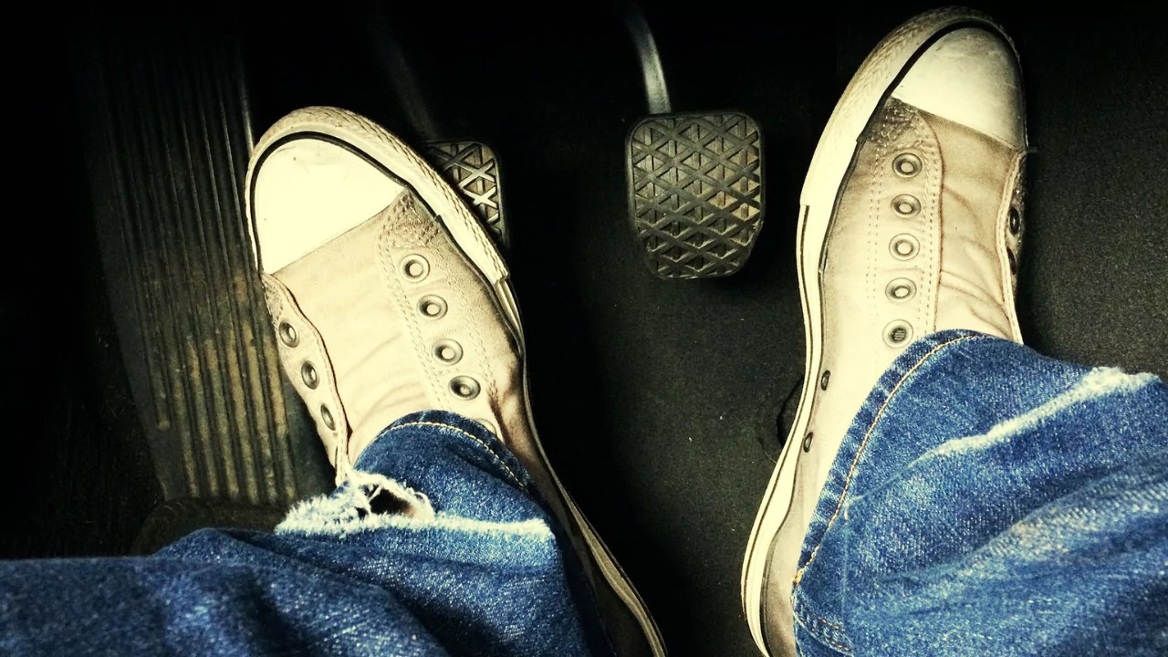 Driving With Both Feet