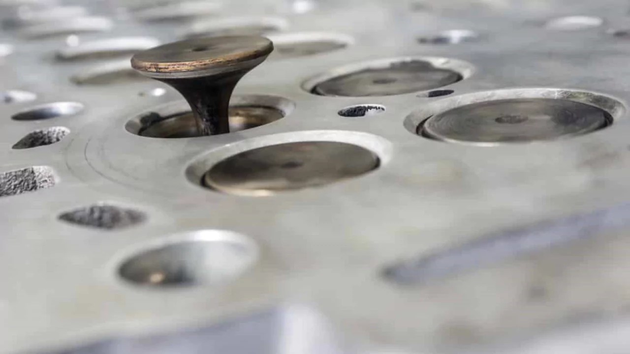 Bent Engine Valves