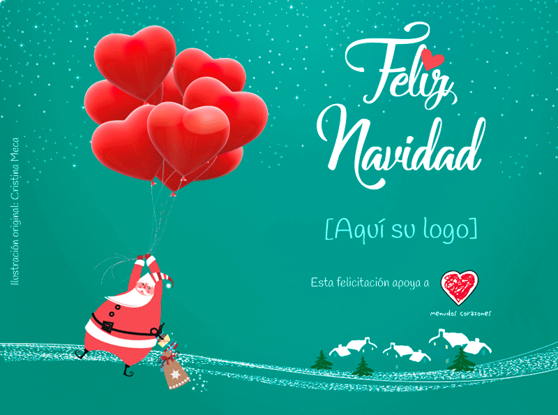Tarjetas Solidarias Navidad 2020 Felicita Con El Corazon Menudos Corazones