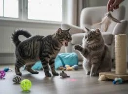 how cats learn household boundaries