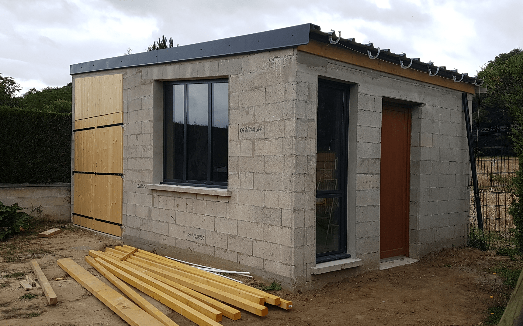 Fondation Abris De Jardin Sur Parpaing Linternaute Com