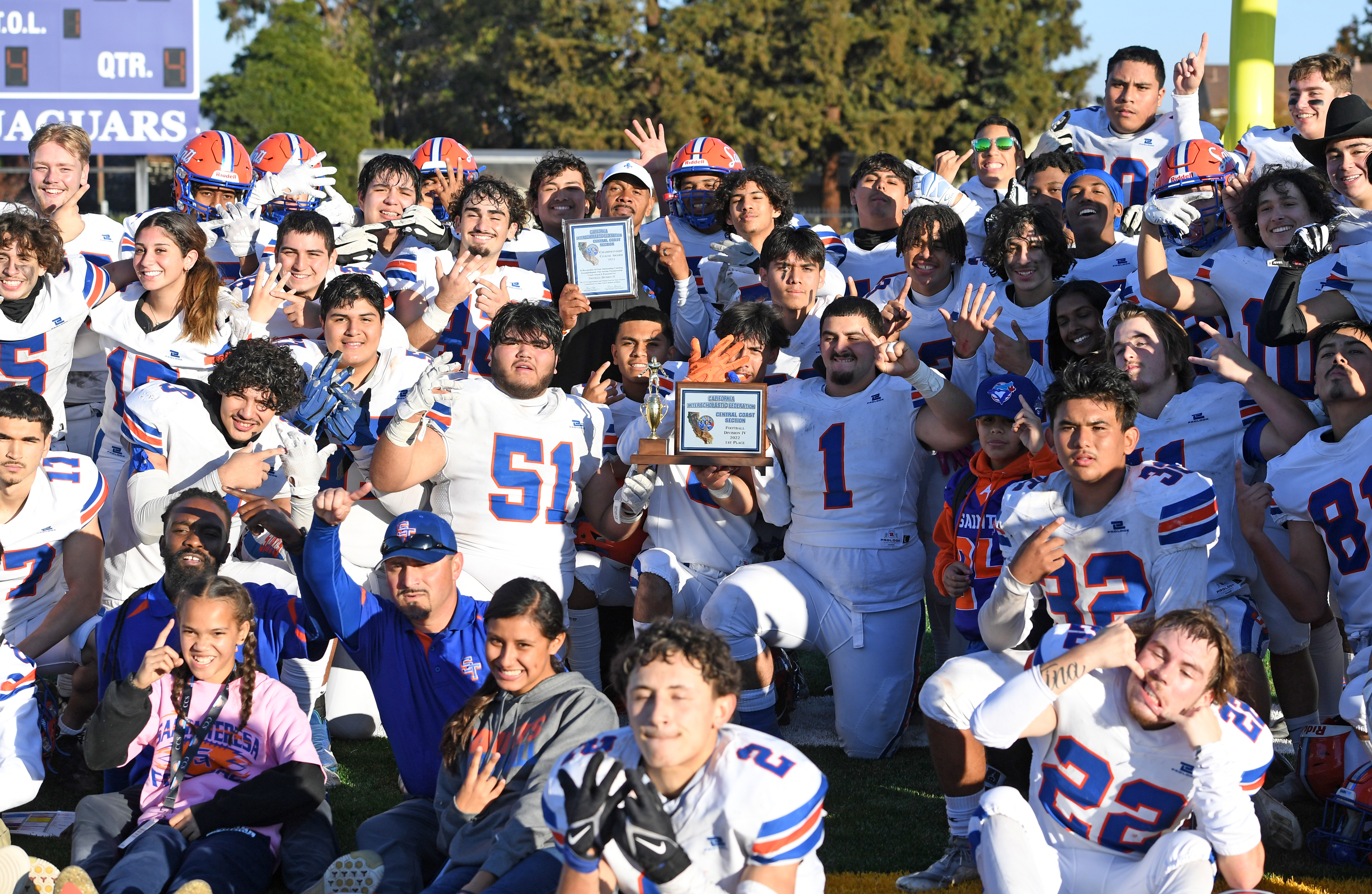 CCS football playoffs: Santa Teresa clinches rare championship berth