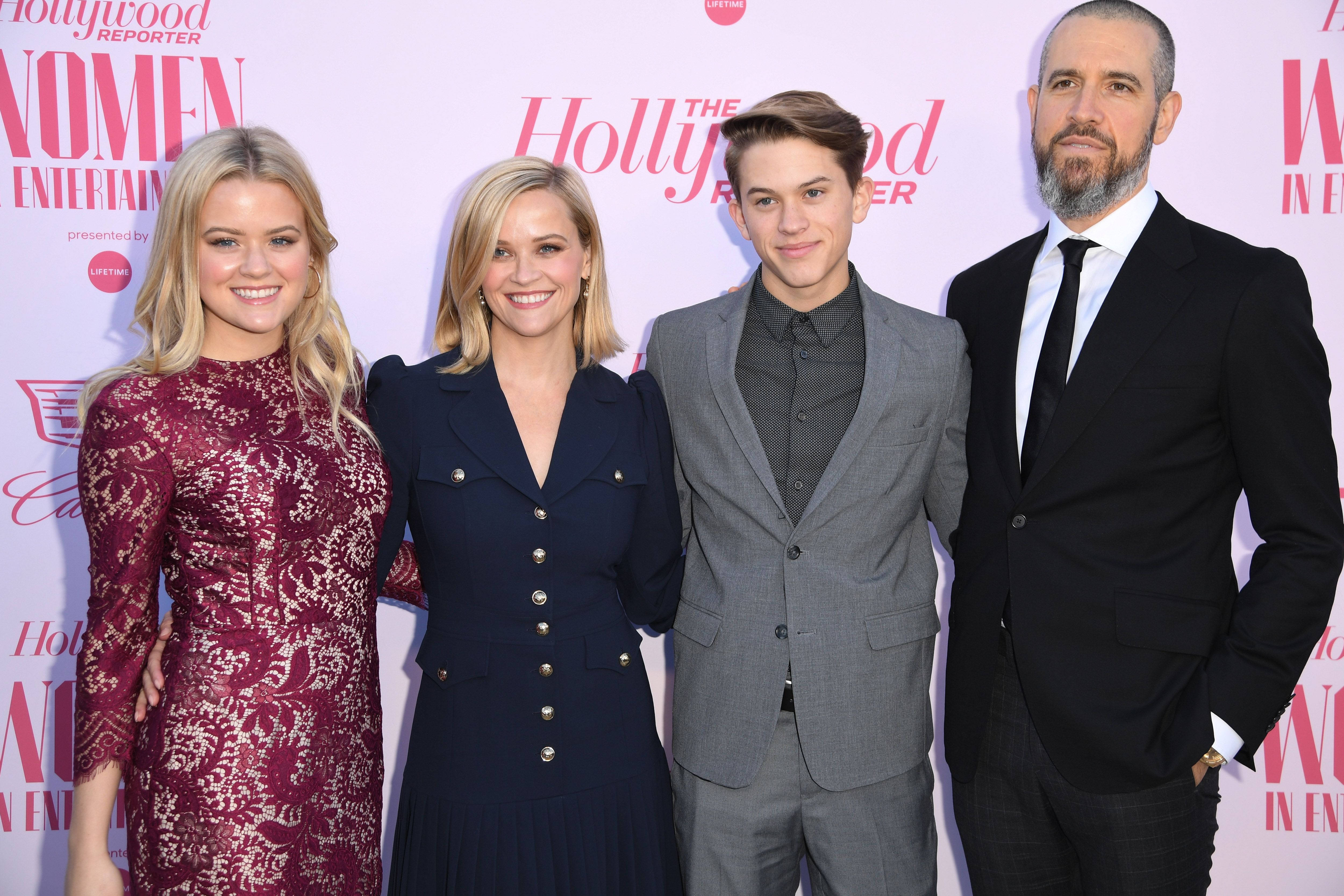 Reese Witherspoon is seen on April 15, 2019 in Los Angeles