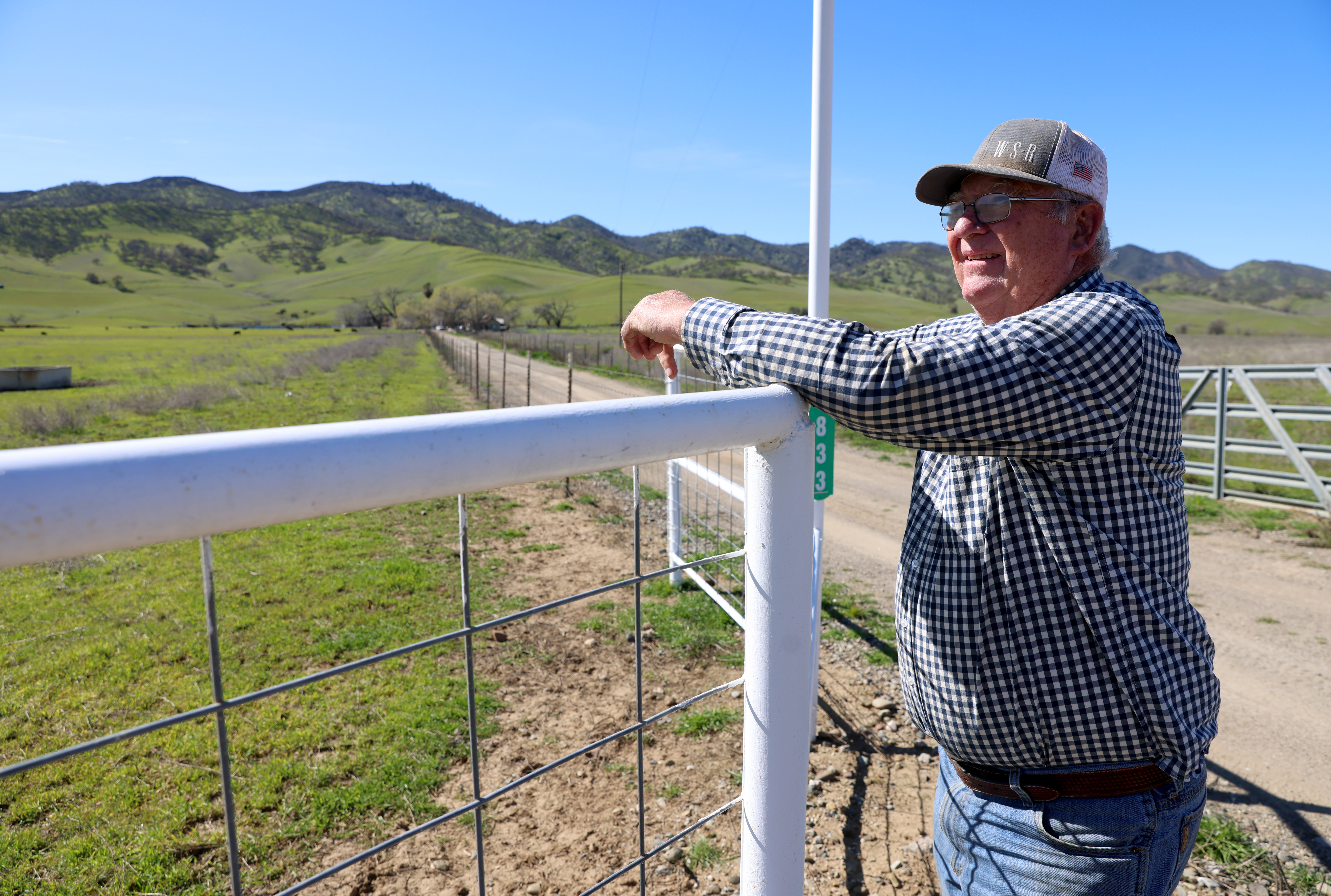 Cattle rancher Doug Parker at his White Oak Ranch near unincorporated Sites, Calif., on Thursday, March 14, 2024. Congress has awarded $205 million to the Sites Reservoir, proposed to be constructed in rural Colusa County. Parker's 7000-acre ranch would be submerged if the dams are built. (Jane Tyska/Bay Area News Group)