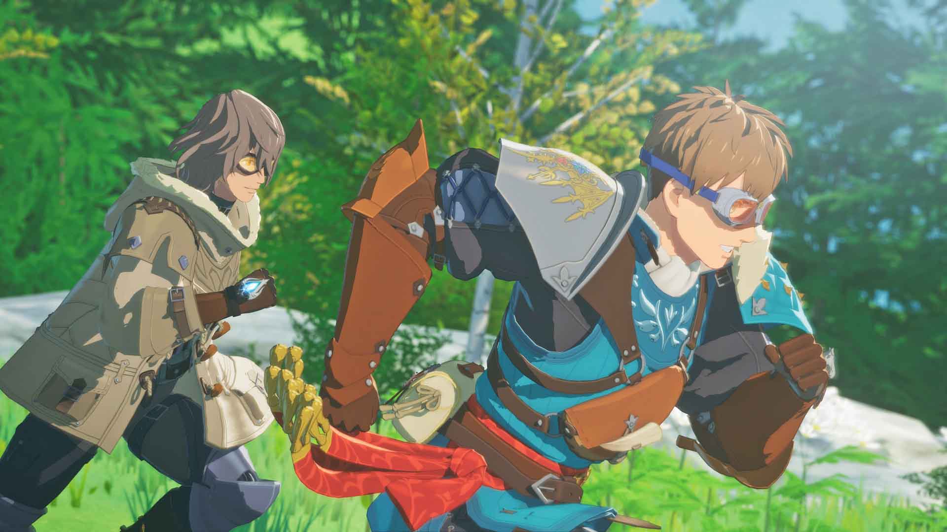 The Prince of Azuria and Simon run