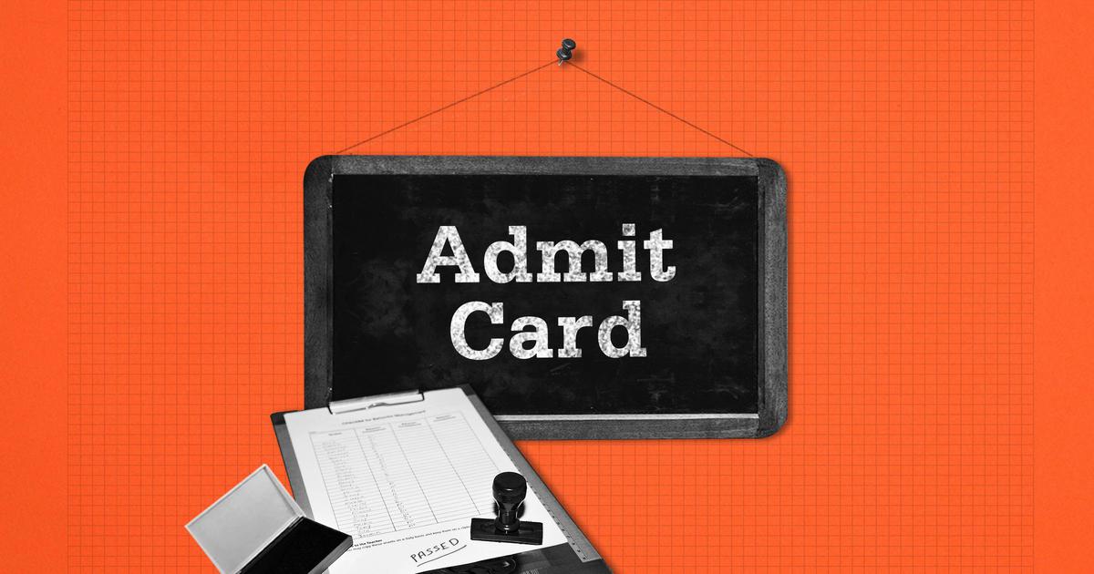 JEE Advanced Admit Card