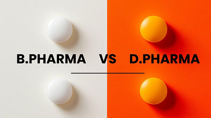 difference between d pharm and b pharm