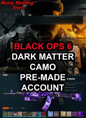 bo6 dark matter account black ops 6 dark matter account bo6 modded account