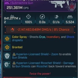 Borderlands 4 – Modified / Modded BOSS ONESHOT SMG- 251 Mil DPS (its Even Higher)