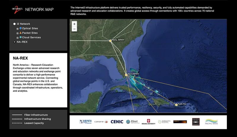 Internet2 Interactive Network Map Method Engine - Best Mountain Arts in Full HD