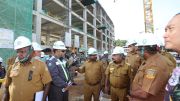Gubernur Enembe Cek Progres Pembangunan 4 Kantor