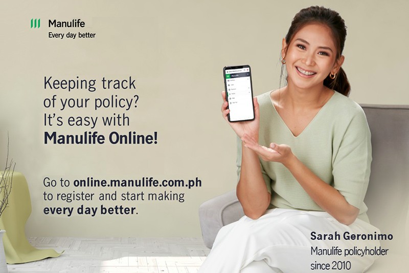 Manulife brand ambassador Sarah Geronimo shares why digital access is important in managing finances