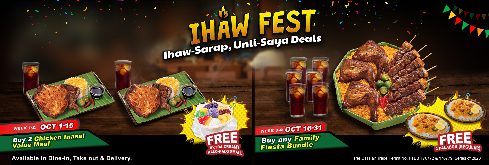 Mang Inasal celebrates nationwide Ihaw Fest this October