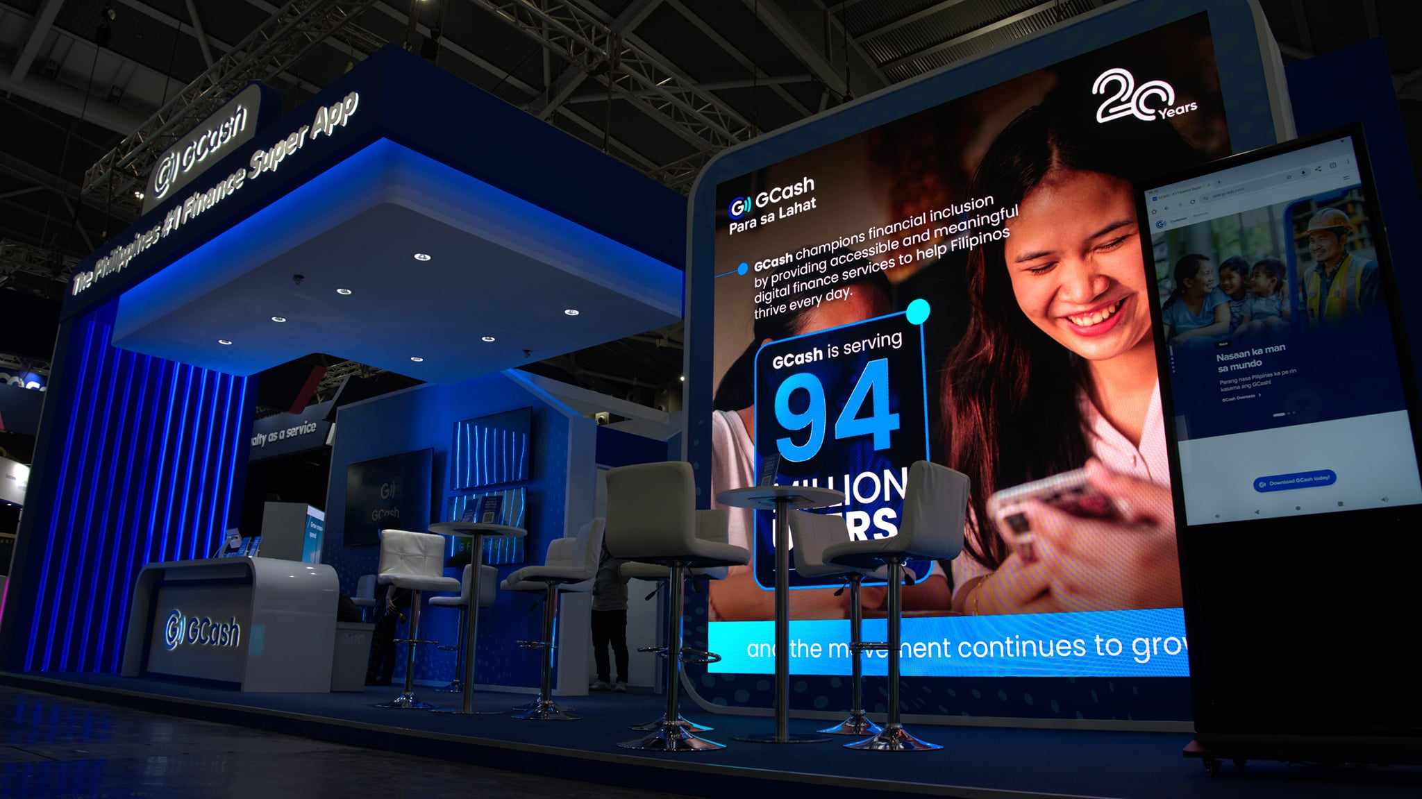 GCash banners support for Filipino MSMEs at Singapore Fintech  Festival 2024