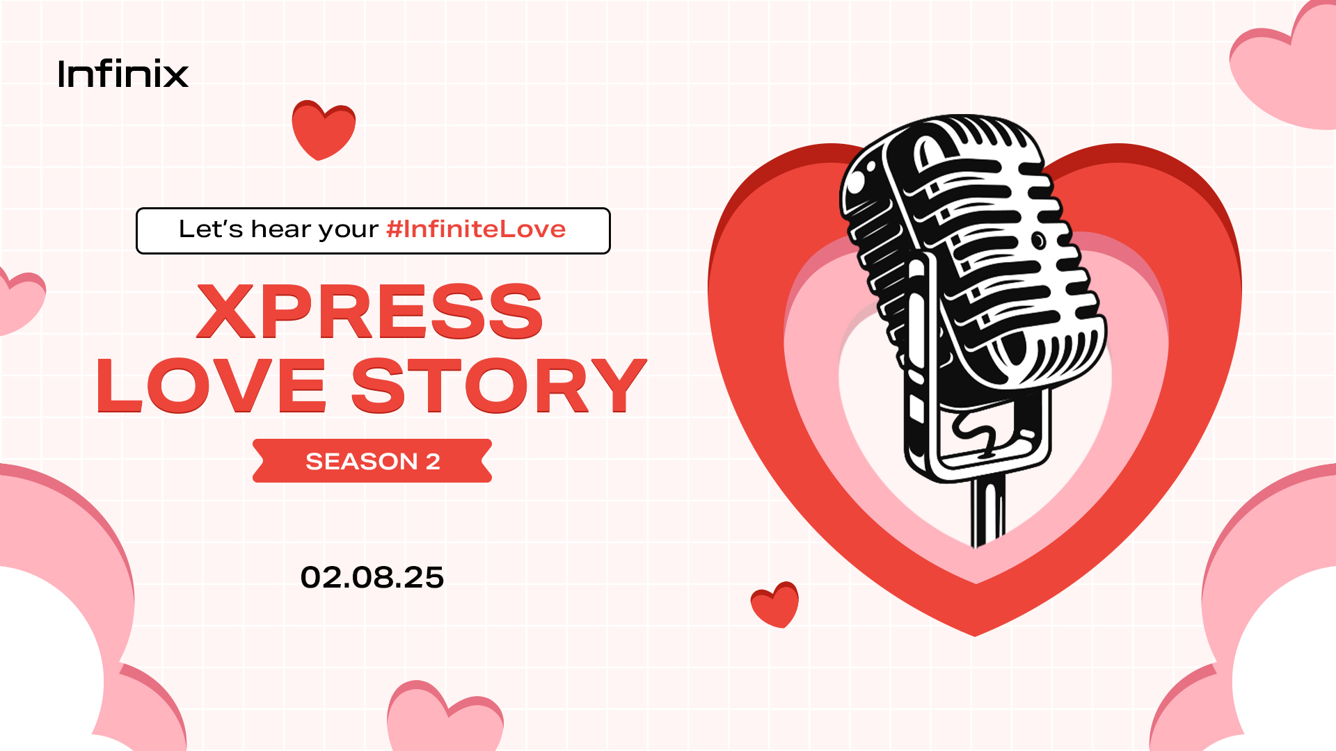 Infinix Xpress Love Story is Back: Share Your Story to  Win Big This Valentine’s Day