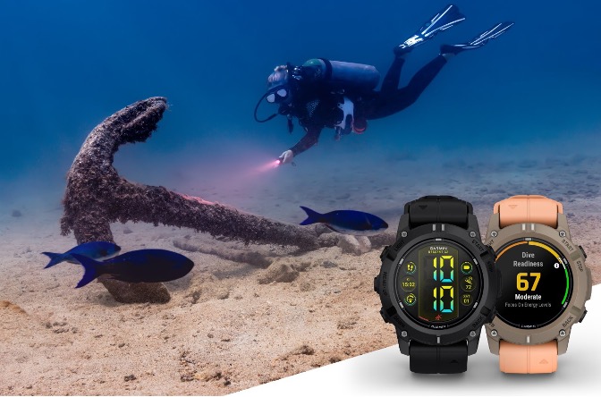 Garmin announces the Descent G2 watch-style dive computer