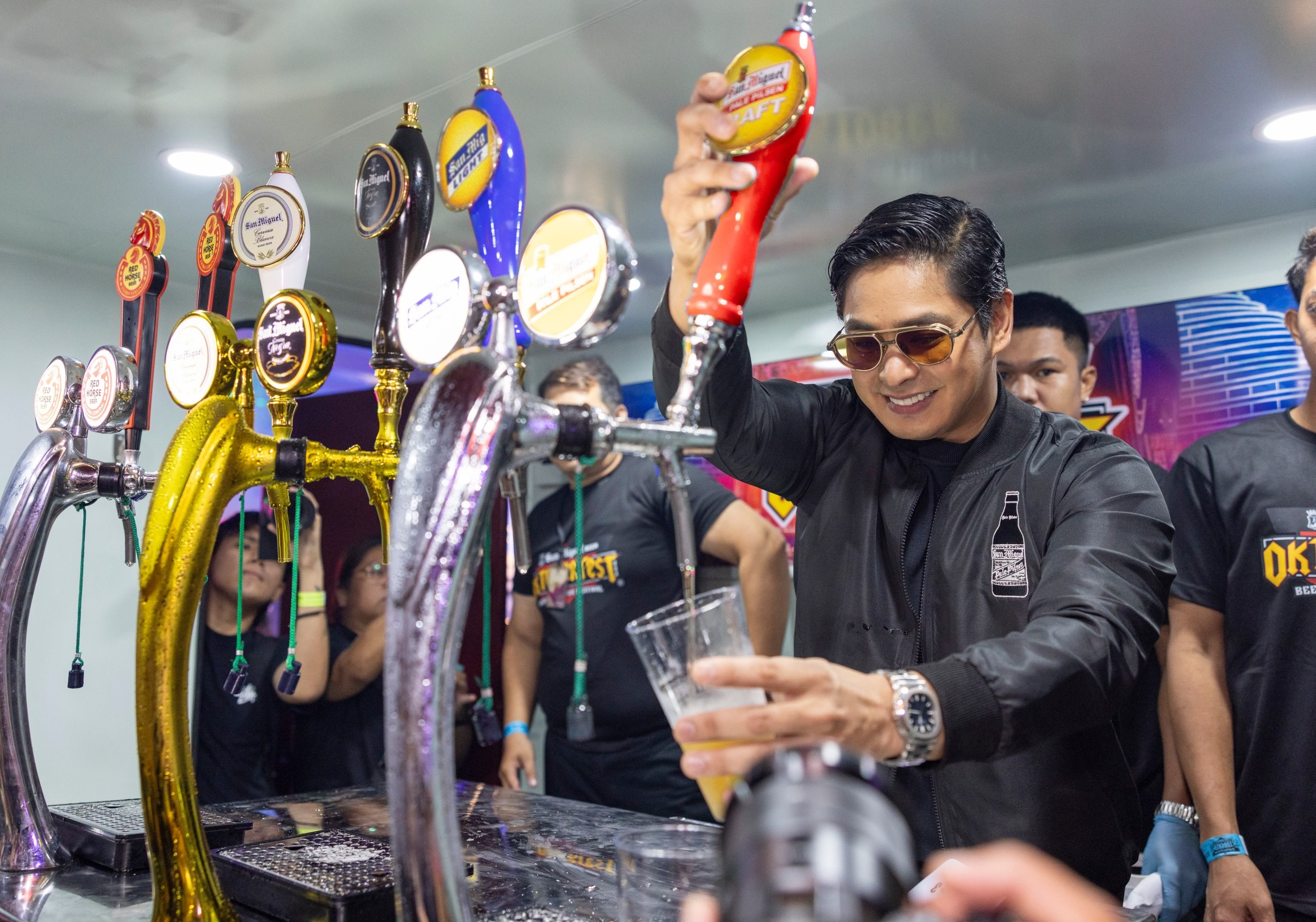San Miguel Beer Rocks Okada with a Grand Oktoberfest Kick-off Party