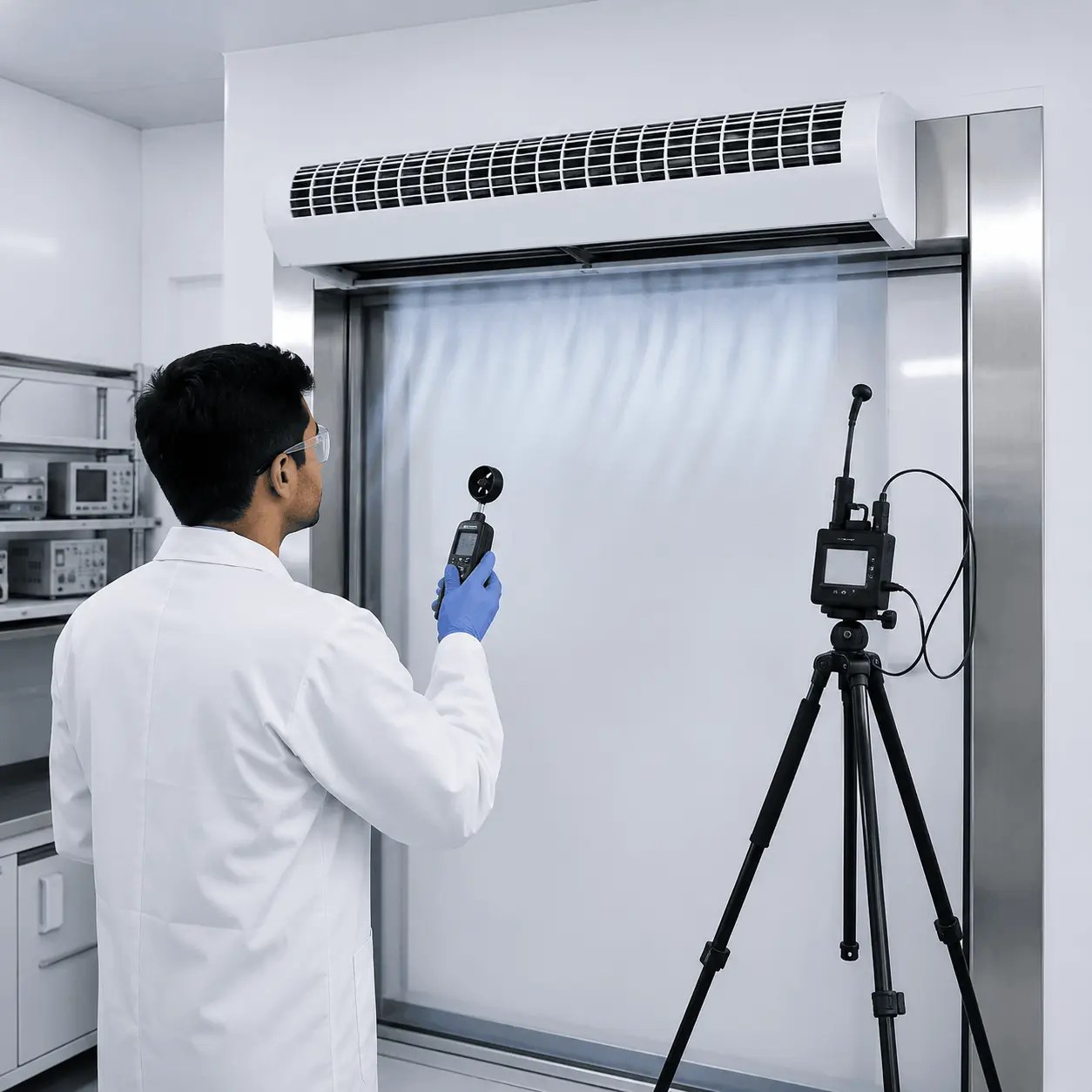 Air Curtain Testing