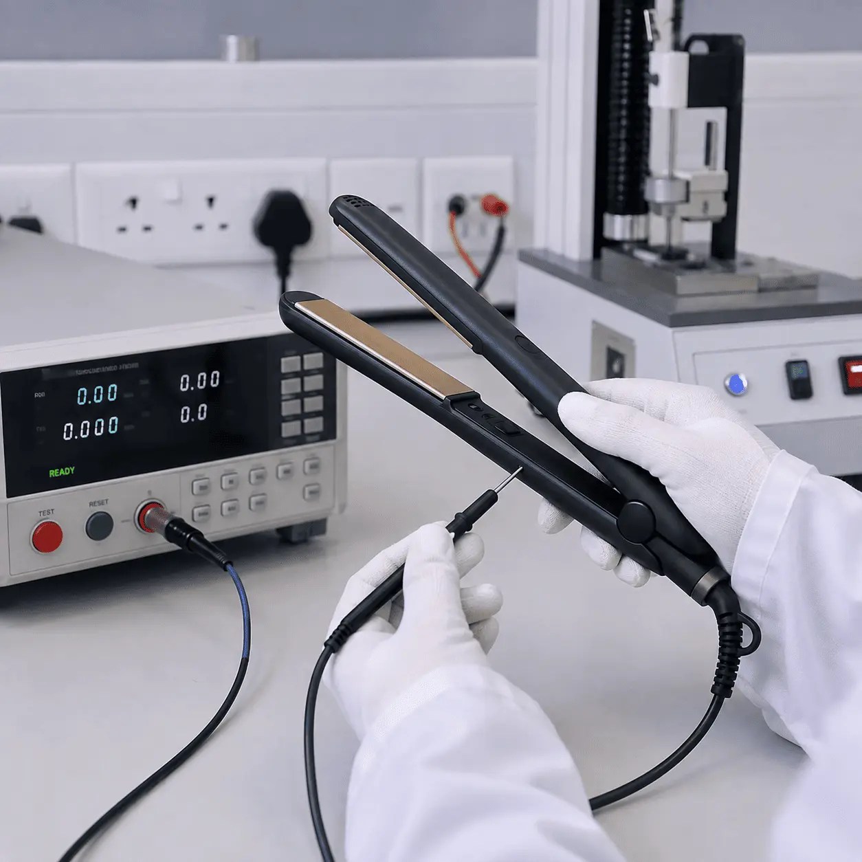 Electric Smoothing Irons Testing