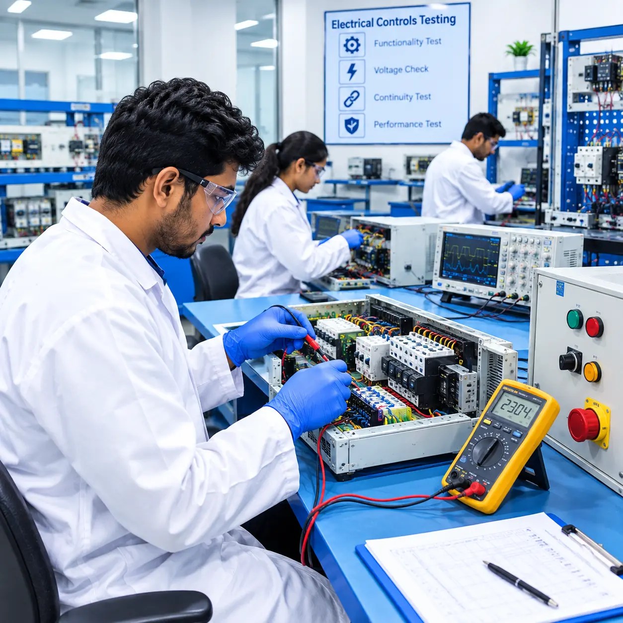 Automatic Electrical Controls Testing